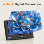 4.3inch LCD Microscope with 8 LEDs Professional Soldering Micorscope 1000X Magnification Coin Microscope for Electronics Repair 2