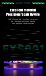 【MECHANIC】 FXS-9 FXS001 0.01/0.02mm Copper 99.6% Insulated Fly Line jump wire for Motherboard Fingerprint Sensor Chip Reparation 4