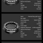 【MECHANIC】 LS720+ LS360 Microscope Ring Light Polarized Ring Lamp Eliminates Reflection for Soldering Repair Stereo Microscopes 6