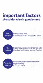 【MECHANIC】 HX-T100 500g Soldering Wire Mild Rosin Core  0.5mm 0.6mm 0.8mm 1mm 1.2mm For iPhone Samsung Repair Tool 5