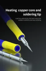 【MECHANIC】 T12 Pro intelligent Digital Display Electric Soldering Iron Adjustable Temp Anti-static Welding Tool fast heating 5