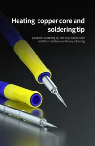 【MECHANIC】 T12 Pro intelligent Digital Display Electric Soldering Iron Adjustable Temp Anti-static Welding Tool fast heating 5