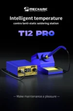 【MECHANIC】 T12 Pro intelligent Digital Display Electric Soldering Iron Adjustable Temp Anti-static Welding Tool fast heating 2