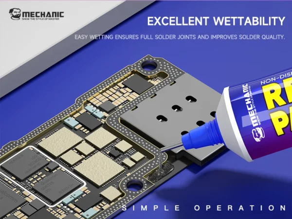 Mechanic G100 Non-Dismantling Drop Point Repair Paste for Phones Tail Plug CHIP Pin PCB Seat Drooped Points Fast Curing Repair 4