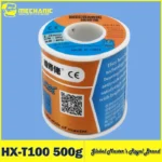 【MECHANIC】 HX-T100 500g Soldering Wire Mild Rosin Core  0.5mm 0.6mm 0.8mm 1mm 1.2mm For iPhone Samsung Repair Tool 1