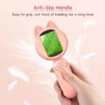 2 inch Children Microscope Pocket Microscope  Portable Electric Digital Magnifying glass with 8LEDs STEM Microscope Outdoor Gift 5