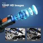 9 '' LCD Digital Microscope, 1500X Magnification Coin Microscope with 16MP Micro Soldering Microscope for Adults, 32GB，PC View 6