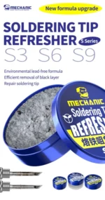 【MECHANIC】 S Series Lead-free Soldering Tip Refresher Welding Flux Cream For Phone Repair Solder Tips  Head Resurrection 2