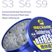 【MECHANIC】 S Series Lead-free Soldering Tip Refresher Welding Flux Cream For Phone Repair Solder Tips  Head Resurrection 2