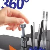 【MECHANIC】 R38 360° Rotatable Multi-functional Repair Tool Storage Rack Multi-hole Slot Storage Classification Storage Box Tool 5