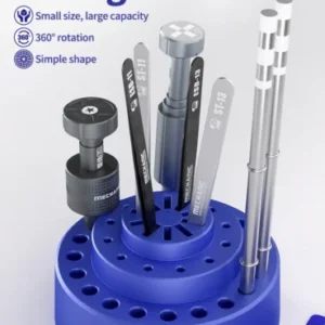 【MECHANIC】 R38 360° Rotatable Multi-functional Repair Tool Storage Rack Multi-hole Slot Storage Classification Storage Box Tool 2