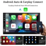 7“ Car Radio 1 Din Carplay Android Auto Multimedia Player HD Touch Screen FM AUX Input Bluetooth MirrorLink Universal Autoradio 2