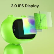 RIEVBCAU Handheld Digital Microscope with 2" IPS Screen 1000x Microscope for Kids Coin Microscope with 8 Leds PC View （CM4) 2