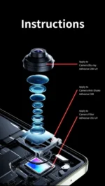 【MECHANIC】 C89 Optical Anti-shake Glue C90-UV Blu-ray Adhesive C91-UV Filter Special Glue Suitable Repairing Cameras Blue Light 5