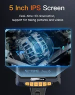 360° Steering Industrial Endoscope Camera 8mm 5"IPS Screen Single&Dual Lens Inspection Borescope 1080P For Car Engine Pip 2