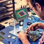 4.3inch LCD Microscope with 8 LEDs Professional Soldering Micorscope 1000X Magnification Coin Microscope for Electronics Repair 6