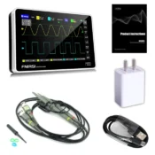 FNIRSI-1013D Digital Tablet Oscilloscope Dual Channel 100M Bandwidth 1GS Sampling Rate 7 Inches Mini Tablet Digital Oscilloscope 5