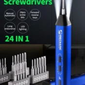 MECHANIC ES240 24 IN 1 Smart Electric Screwdriver One-click Automatic Boot with LED Lamp for Phone Teardown Repair Tools Kit Set 2