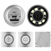 Wireless Handheld Digital Microscope 1000X Portable USB WiFi Microscopes MS4 Magnifier With 8 LED Bracket For Android IOS PC 4