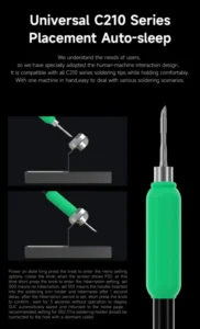 【MECHANIC】 T210 SE Soldering Station LED Digital Adjustment Auto Sleep Quick Heating  Micro Electronic Repair Welding Tools 5