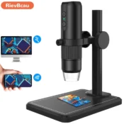 Digital Microscope Professional USB With 8 LEDS Endoscope 1600X Zoom Camera Magnifier For Cell Phone PC Coin Soldering Tools 1