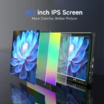 RIEVBCAU 10.1'' HDMI Digital Microscope 2000X Coin Microscope with 10 LEDs 20MP Soldering Microscope for Electronics,PCB, Repair 2