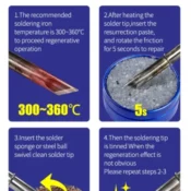 【MECHANIC】 S Series Lead-free Soldering Tip Refresher Welding Flux Cream For Phone Repair Solder Tips  Head Resurrection 4