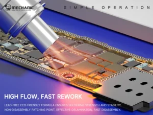 Mechanic G100 Non-Dismantling Drop Point Repair Paste for Phones Tail Plug CHIP Pin PCB Seat Drooped Points Fast Curing Repair 5