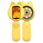 Magnifying Glass for Kids 100X Handheld Microscope with 2" LCD Scrren Kids Magnifer with 8 LEDs,Christmas Birthday Gifts for Kid 1