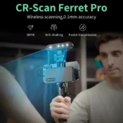 Creality CR-Scan Ferret Pro 3D Scanner Handheld Anti-shake Tracking WiFi6 24-bit full-color Wireless Scanning 0.1mm Accuracy 3