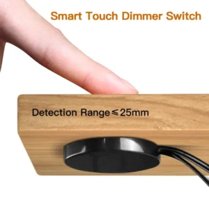 12V-24V Penetrable 25mm Wood Panel Smart Touch Sensor LED Light Switch Control Hand Sweep Control Dimmable Touch Dimmer Switch 1