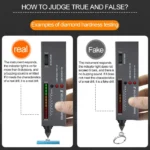 Diamond Test Pen Professional High Precision Discriminator Gem Selector LED Indicator Detect Authenticity Jewelry Testing Tools 4