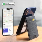 Magsafe wallet card holder with find my wallet tracker iphone 15 16 pro magsafe phone stand for iphone 13 14 pro wallet locator 2