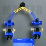 MECHANIC M2/M3 Microscope Swing Arm Universal Metal Bracket Aluminum Alloy Telescopic Folded Column 360° Rotate Free Lift Holder 3