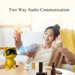 5MP Wireless WiFi Indoor Surveillance Camera Night Vision PTZ Two-way Voice Security Protection HD Smart Home P6 Slite Robot cam 3