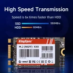 KingSpec M.2 SATA SSD SATA3 128GB 256gb 512 gb HDD 2242mm NGFF M2 SATA 1tb 2tb 120gb 240gb Hard Drive for Laptop Destop Thinkpad 2