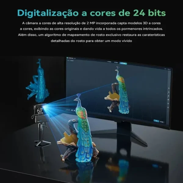 Creality CR-Scan Ferret Pro WiFi 3D Scanner Portable Handheld Anti-shake Tracking 0.1mmAccuracy Wireless Scanning for iOS Androi 6