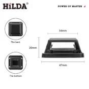 HILDA Laser Level Protective Glasses Vertical and Horizontal Lasers Glass Protective Cover Accessories 5