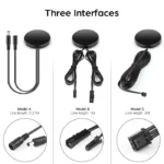 12V-24V Penetrable 25mm Wood Panel Smart Touch Sensor LED Light Switch Control Hand Sweep Control Dimmable Touch Dimmer Switch 2