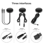 12V-24V Penetrable 25mm Wood Panel Smart Touch Sensor LED Light Switch Control Hand Sweep Control Dimmable Touch Dimmer Switch 2