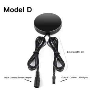 12V-24V Penetrable 25mm Wood Panel Smart Touch Sensor LED Light Switch Control Hand Sweep Control Dimmable Touch Dimmer Switch 11