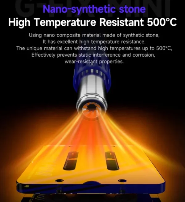 MECHANIC G-FIX Series PCB Motherboard Fixture Insulated Toughened Glass Clamp Heat Resistant Chip Holder Repair Maintance Tool 4