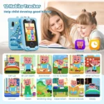 Kids Smart Phone Toys Children Learning Toy Camera HD IPS Touch Screen MP3 Music Player Educational Toy Boy Girl Birthday Gifts 3