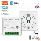 Tuya 16A MINI Wifi Switch DIY 1-way Remote Control Timer Relay Automation For Smart Life Work With Alexa Google Home Alice 1