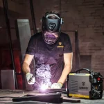 DEKO Skull Solar Auto Darkening Adjustable Range 4/9-13 MIG MMA Electric Welding Mask Helmet Welding Lens for Welding Machine 4