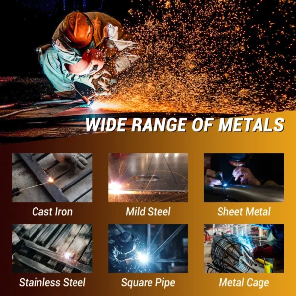 DEKO MMA Series 4.1KVA Inverter Arc Electric Welding Machine 220V MMA Welder for DIY Welding Working and Electric Working 6