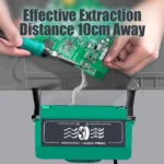 YIHUA 948DQ-I 200W Soldering Fume Extractor Filter Smoke with 2 Helping Hands 3