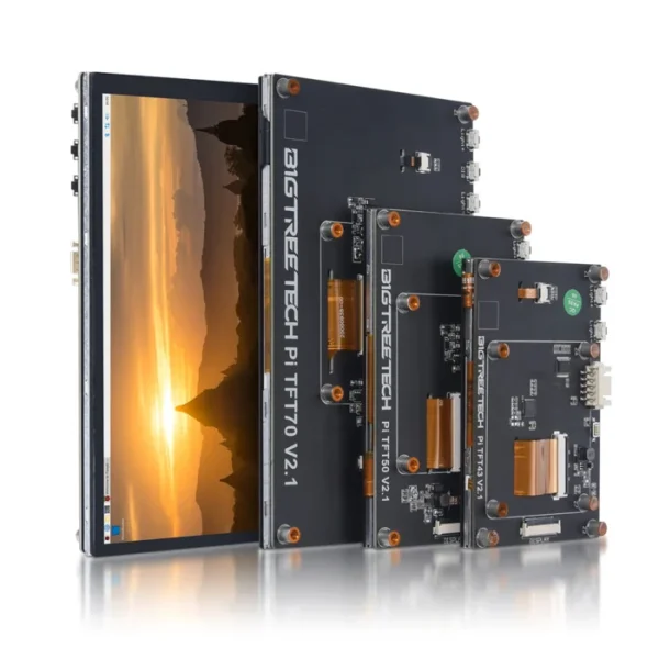 BIGTREETECH BTT PITFT50 TFT43 TFT70 DSI Capacitive Touch Screen Raspberry Pi LCD Display 3D Printer Parts For Octopus Pro Board 3