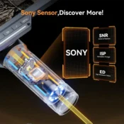 Elikliv EDM202 Flex Digital Microscope with Flex Arm 2000X 10.1"HDMI Soldering Electronics Microscope for PCB Inspection Repair 2