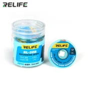 RELIFE RL-20B Solder Wick Braid With Flux No-Clean Electronic, Desoldering Wick Braid Remover.Tin Sucker Cable For PCB BGA SMT 3